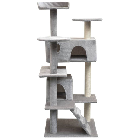 Vidaxl Cat Scraping Post med sisal skrabende stillinger 125 cm grå