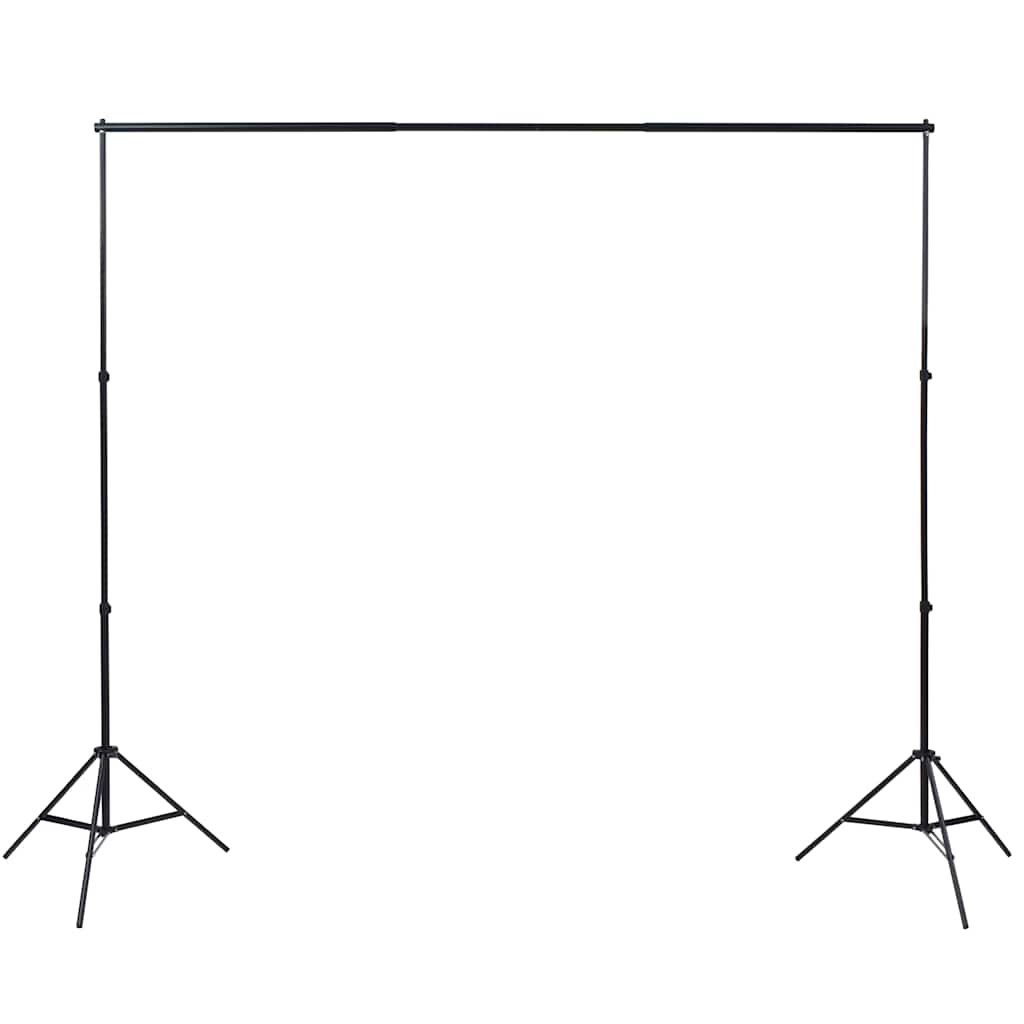 Vidaxl Photo Studio Set med 5 farvede baggrunde 2 paraplyer