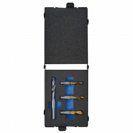 Vidaxl 4-delt spidse borebitset HSS