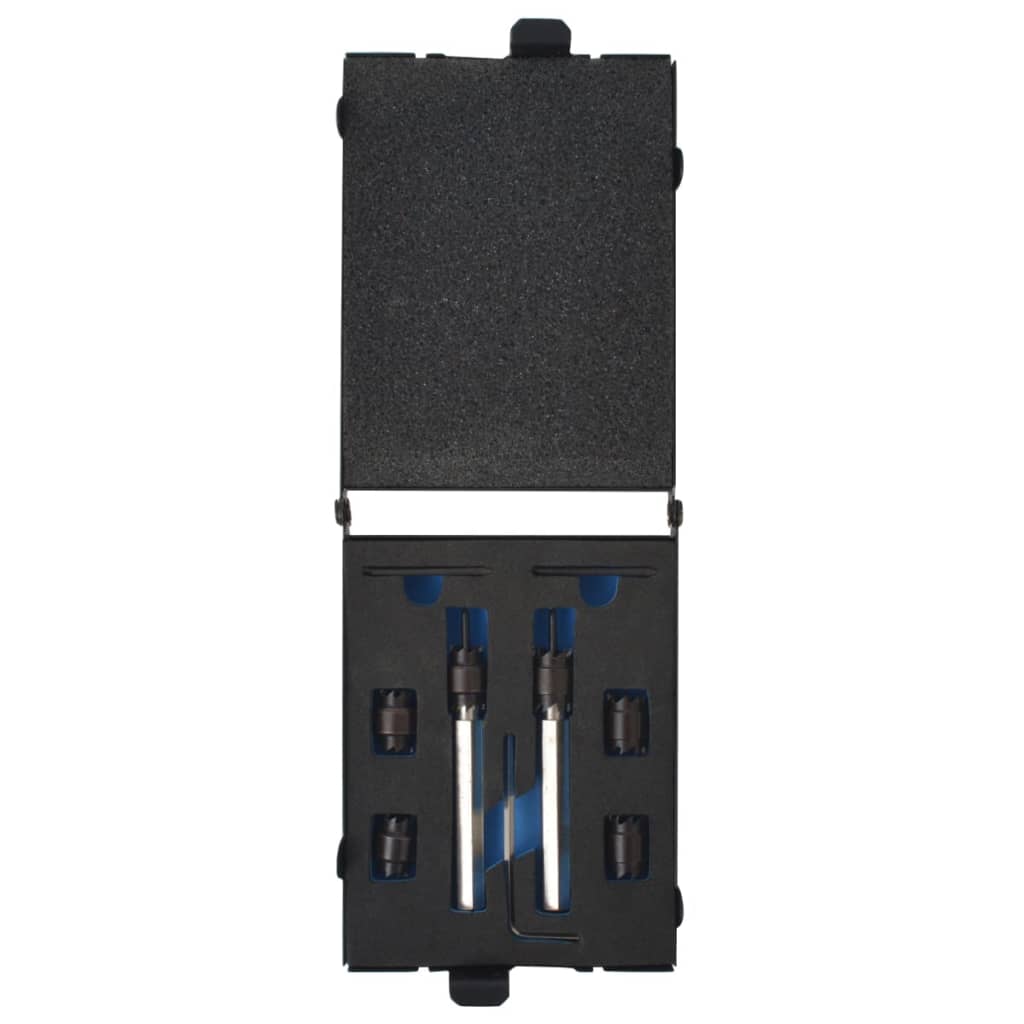 Vidaxl 9-Dart Point Lasfreesset HSS