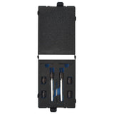 Vidaxl 9-Dart Point Lasfreesset HSS