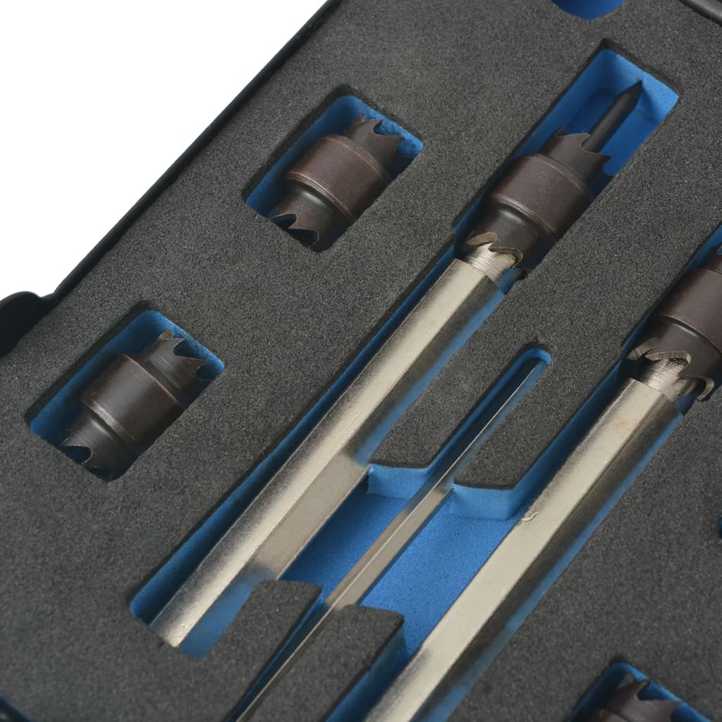 Vidaxl 9-Dart Point Lasfreesset HSS