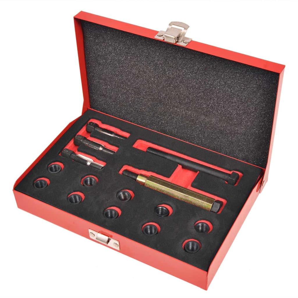 Vidaxl Glowa Plug Wire Repair Set M10 X 1,0 mm 15-delt