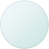 Vidaxl tafelblad van gehard glas 900 mm rond
