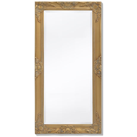 Vidaxl Wall Mirror Baroque 100 x 50 cm guld