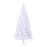 VidaXL kunstigt juletræ hvid l 240 cm