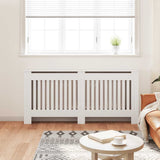 Vidaxl Radiatorom Construction White MDF 172 cm