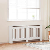 Vidaxl Radiatorom Construction White MDF 172 cm