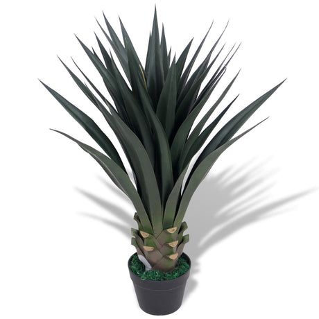 Vidaxl Art Yucca Plant med gryde 85 cm grøn
