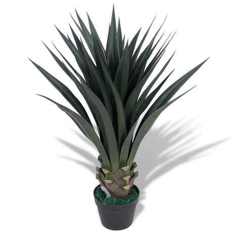 Vidaxl Art Yucca Plant med gryde 85 cm grøn