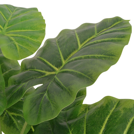 Vidaxl kunstig plante taro med gryde 85 cm grøn