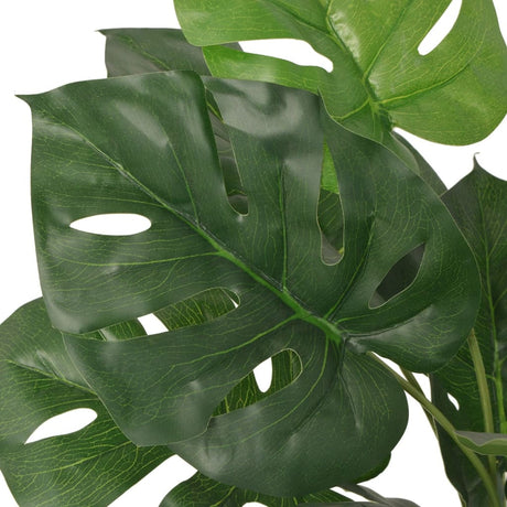 Vidaxl kunstig plante med pot Monstera 45 cm grøn