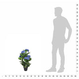 Vidaxl Art Hortensia Plant med gryde 60 cm blå