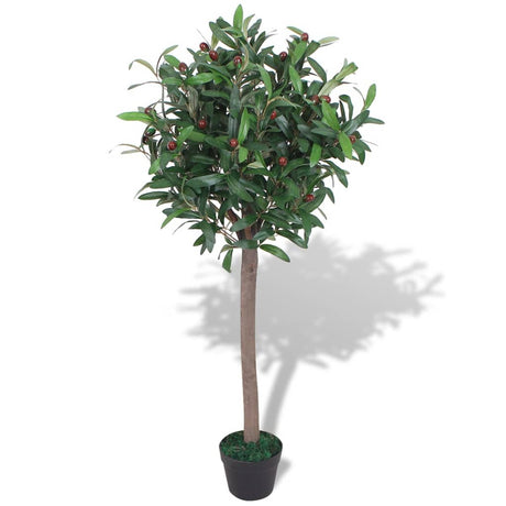 Vidaxl Art Laurier Tree Plants med gryde 120 cm grøn