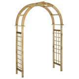 Vidaxl Garden Arch imprægneret fyrretræ grøn