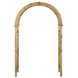 Vidaxl Garden Arch imprægneret fyrretræ grøn