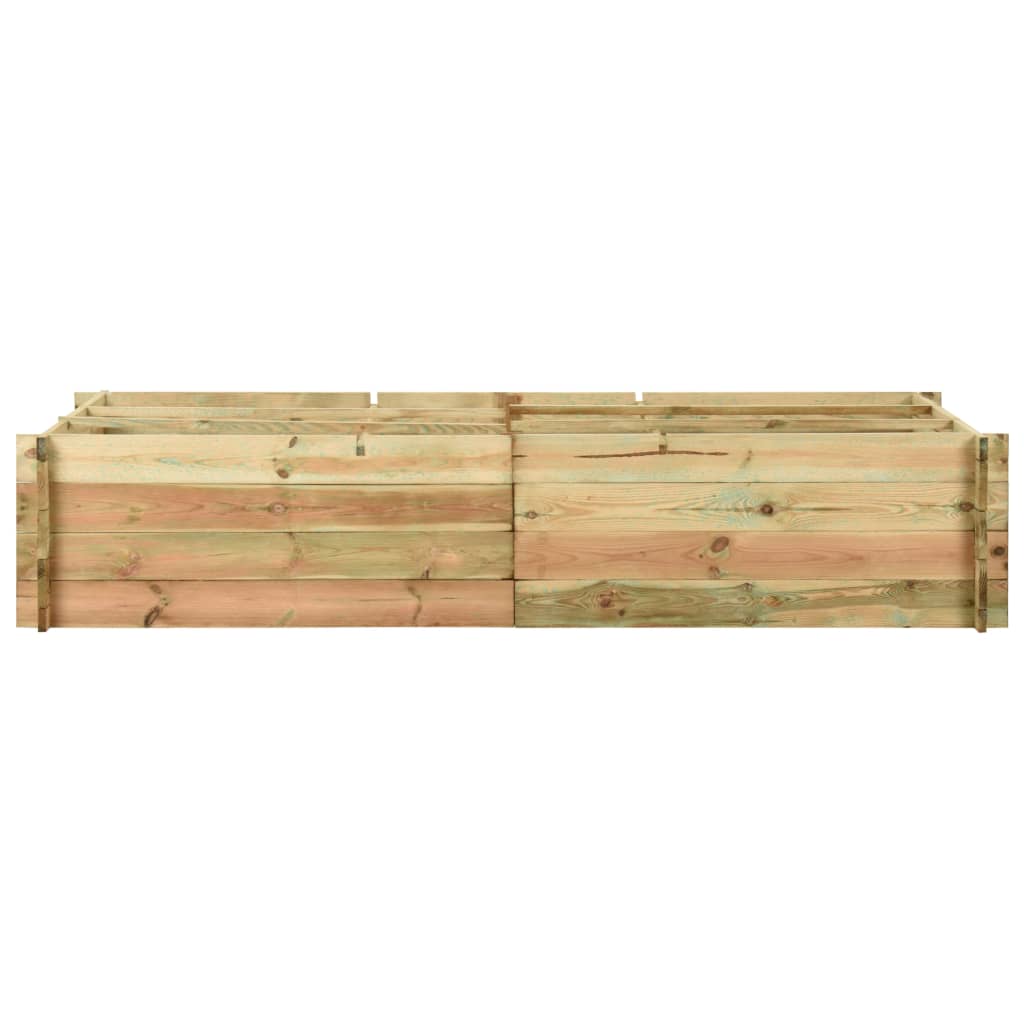 Vidaxl Planter Big 197x100x40 cm imprægneret fyrretræ