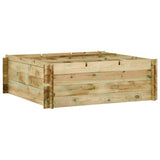 Vidaxl Planning Box 120x120x40 cm imprægneret fyrretræ