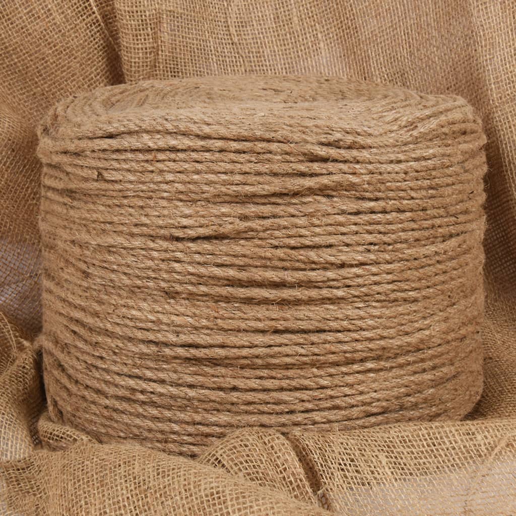 Vidaxl reb 100% jute 8 mm 500 m