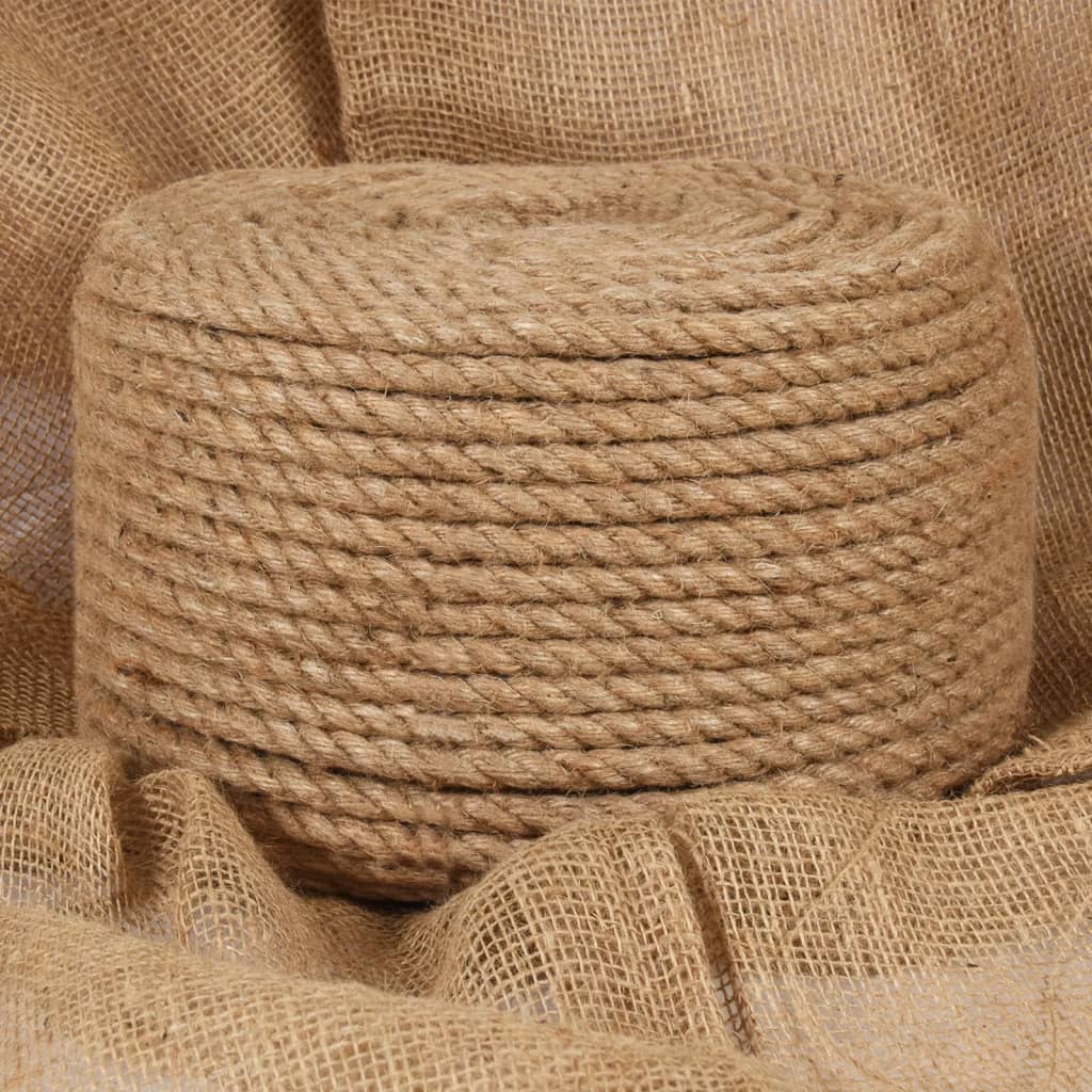 Vidaxl reb 100% jute 12 mm 100 m
