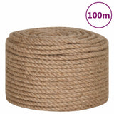 Vidaxl reb 100% jute 14 mm 100 m