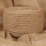 Vidaxl reb 100% jute 14 mm 100 m