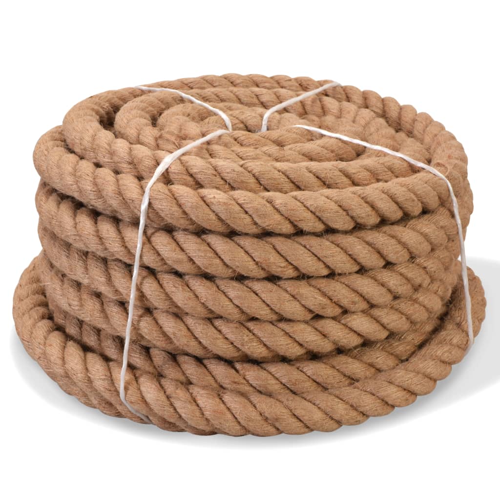 Vidaxl reb 100% jute 40 mm 30 m