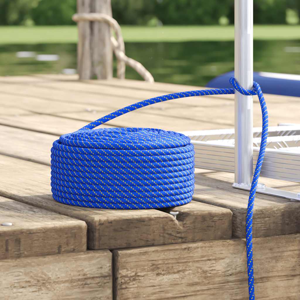 Vidaxl Boot Rope 10 mm 50 m polypropylenblå