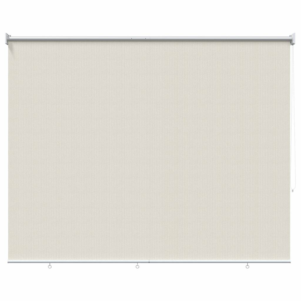 Vidaxxl udendørs rullegardin 220x140 cm creme
