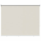 Vidaxxl udendørs rullegardin 220x140 cm creme