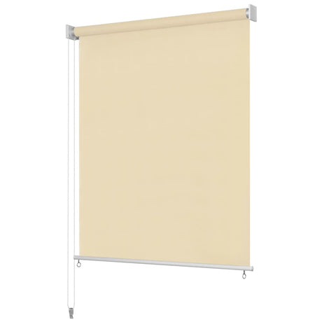 Vidaxxl udendørs rullegardin 220x140 cm creme