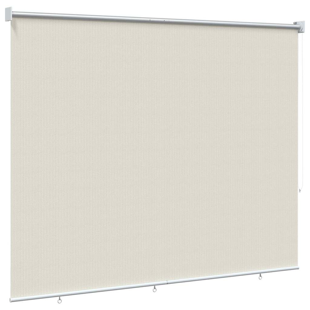 Vidaxxl udendørs rullegardin 220x140 cm creme
