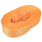 Vidaxl spænderemme 2 tons 8mx50mm orange 10 stk