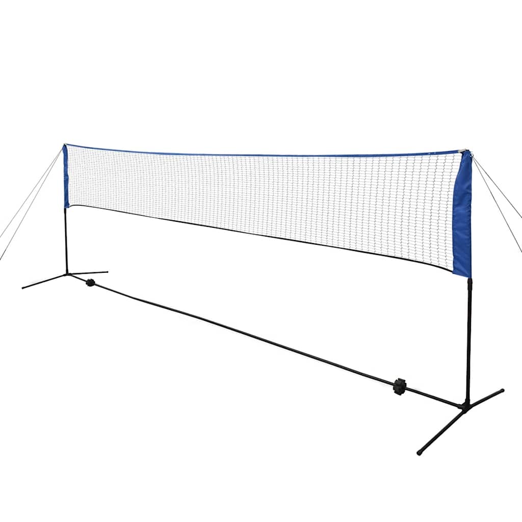 Vidaxl Badminton net med skodder 500x155 cm