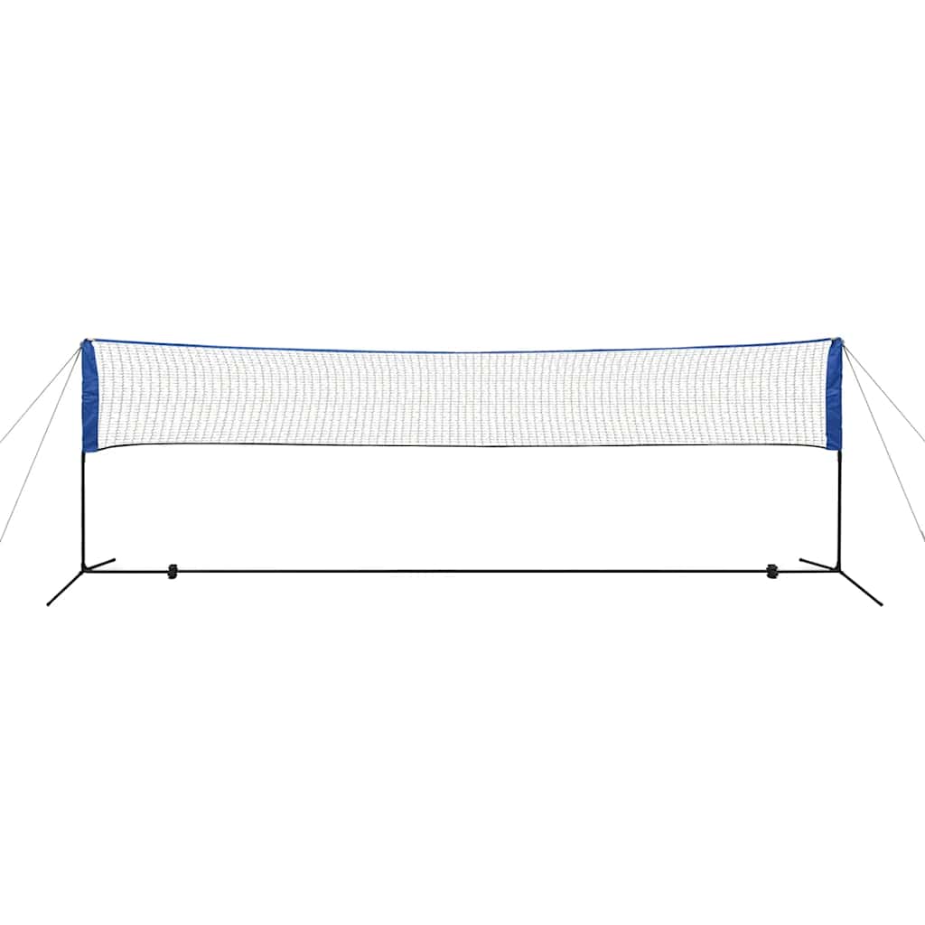 Vidaxl Badminton net med skodder 500x155 cm