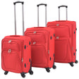 Vidaxl Trolleyset Red 3-Piece