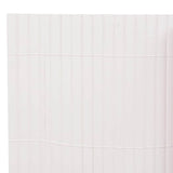 Vidaxx dobbeltsidet havehegn 90x300 cm hvid