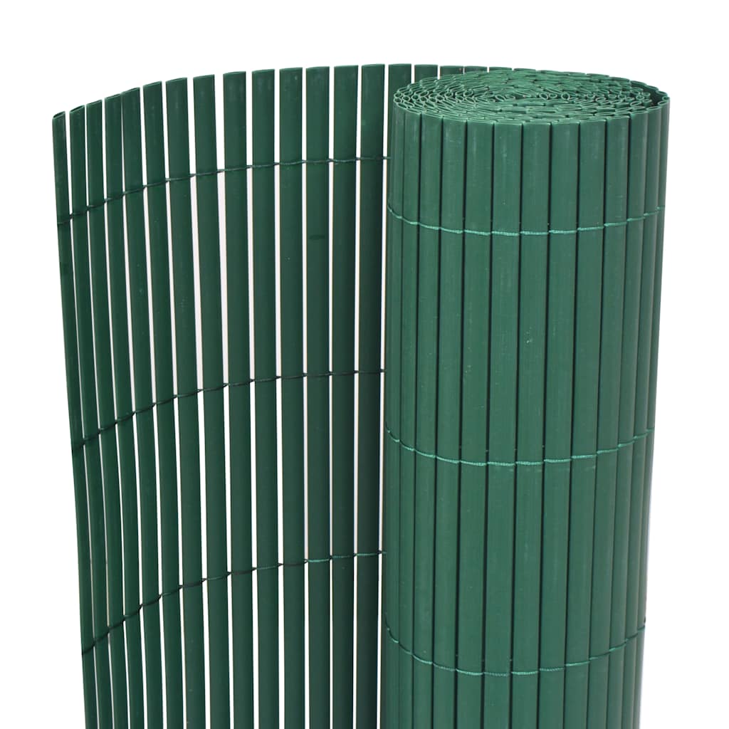 Vidaxl Garden Fencing Double -Sided 90x300 cm PVC Green