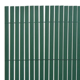 Vidaxl Garden Fencing Double -Sided 90x300 cm PVC Green
