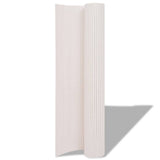 Vidaxl tuinhek wit 150 x 500 cm pvc