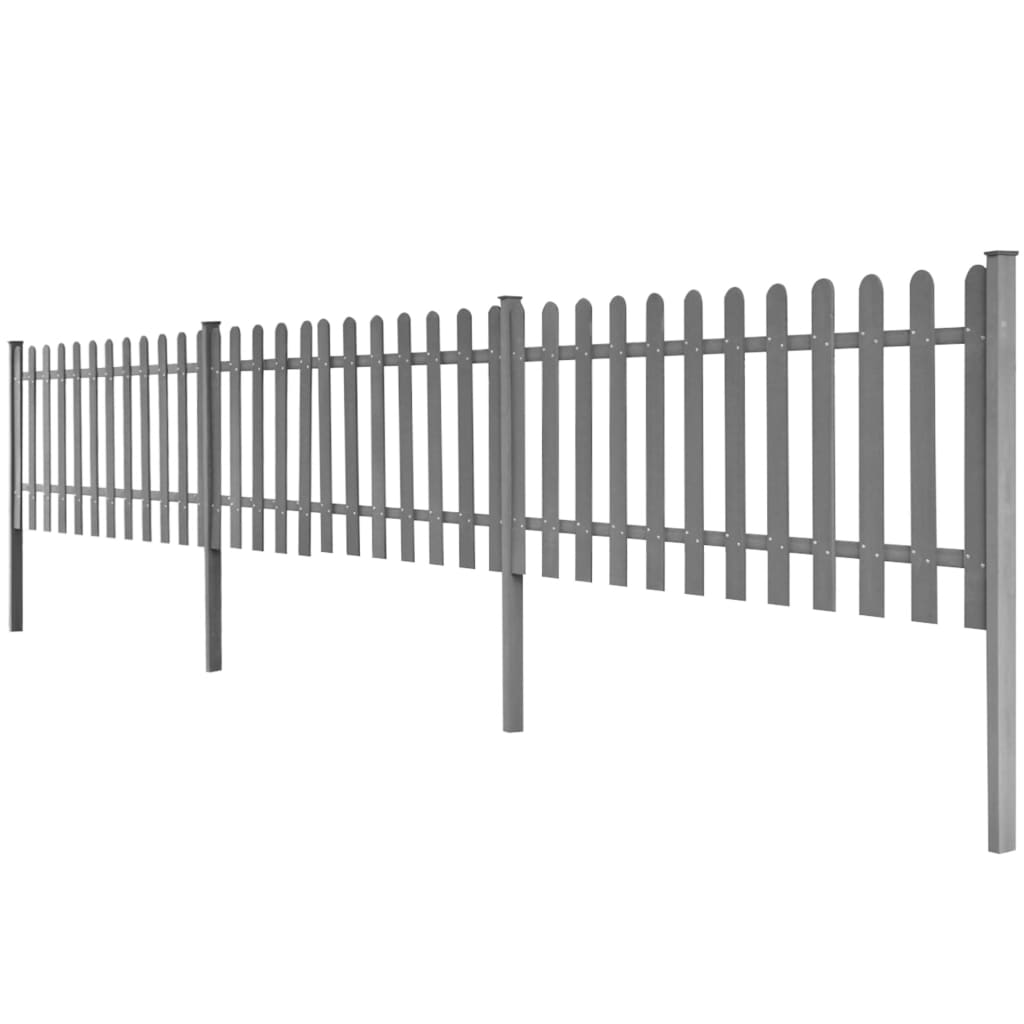 Vidaxl hegn med stillinger 3 stk 600x60 cm HKC