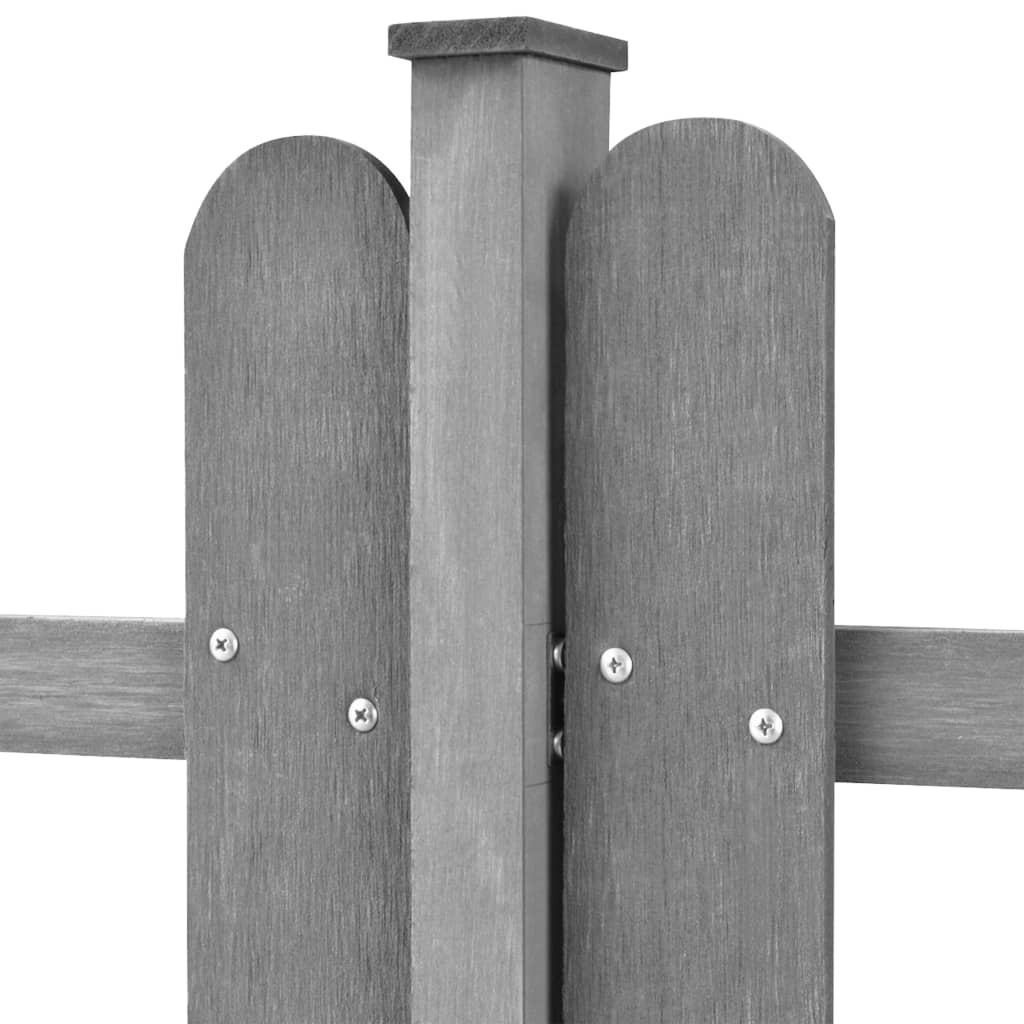 Vidaxl hegn med stillinger 3 stk 600x60 cm HKC