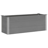 Vidaxl planter hævede 150x50x54 cm HKC grå