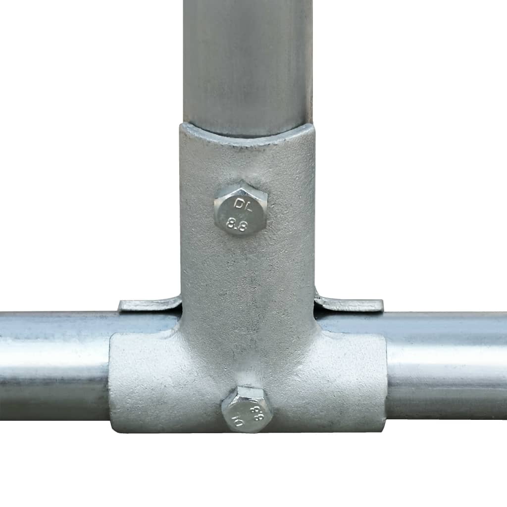Vidaxl Buitenhok for kyllinger 2x2x1,92 m galvaniseret stål
