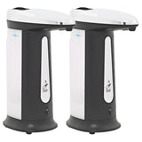 Vidaxl Automatiske sæbe dispensere Infrarød sensor 800 ml 2 stk