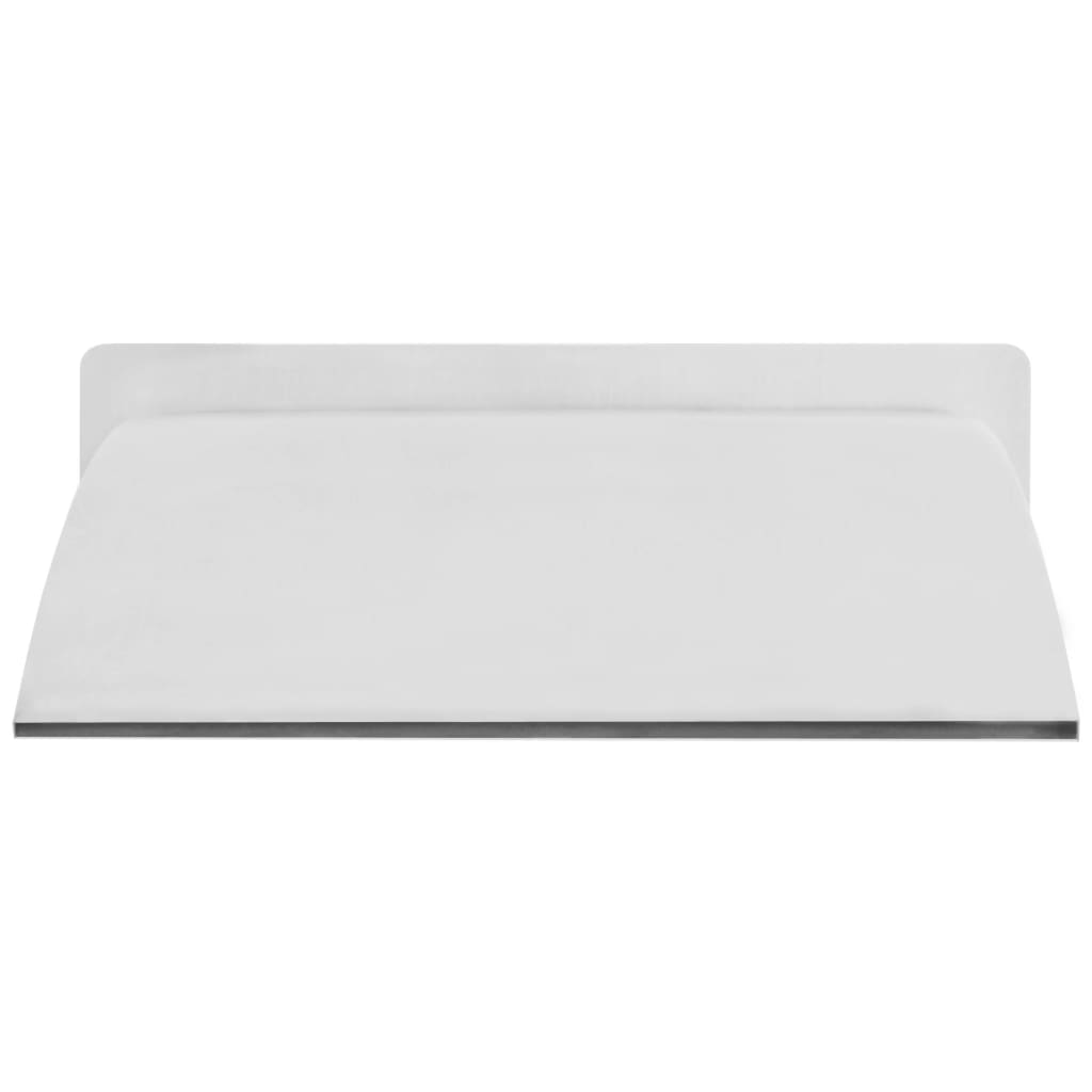 Vidaxl Swimming Pool Fontijn 30x9x26 cm rustfrit stål sølvfarvet