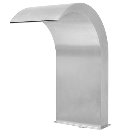 Vidaxl Swimming Pool Fountain 45x30x65 cm Rustfrit stål sølvfarvet