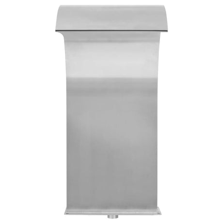 Vidaxl Swimming Pool Fountain 45x30x65 cm Rustfrit stål sølvfarvet