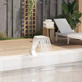 Vidaxl Swimming Pool Fountain 64x30x52 cm Rustfrit stål sølvfarvet