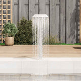 Vidaxl Swimming Pool Fountain 50x30x90 cm rustfrit stål sølvfarvet